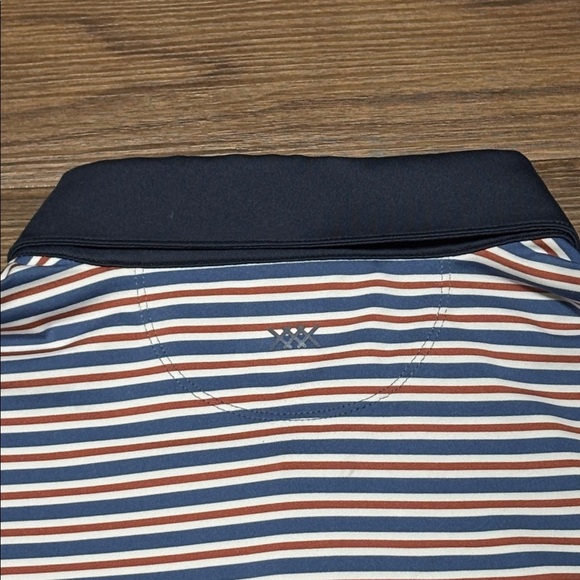 🔥🔥🔥Rhone Multicolor Striped Polo with Navy Accents Size: XXL🔥🔥🔥 - Picture 6 of 6